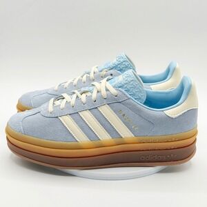Adidas Gazelle Bold Clear Sky Cream W Size 8 Womens Platform Shoes JQ7776, NIB